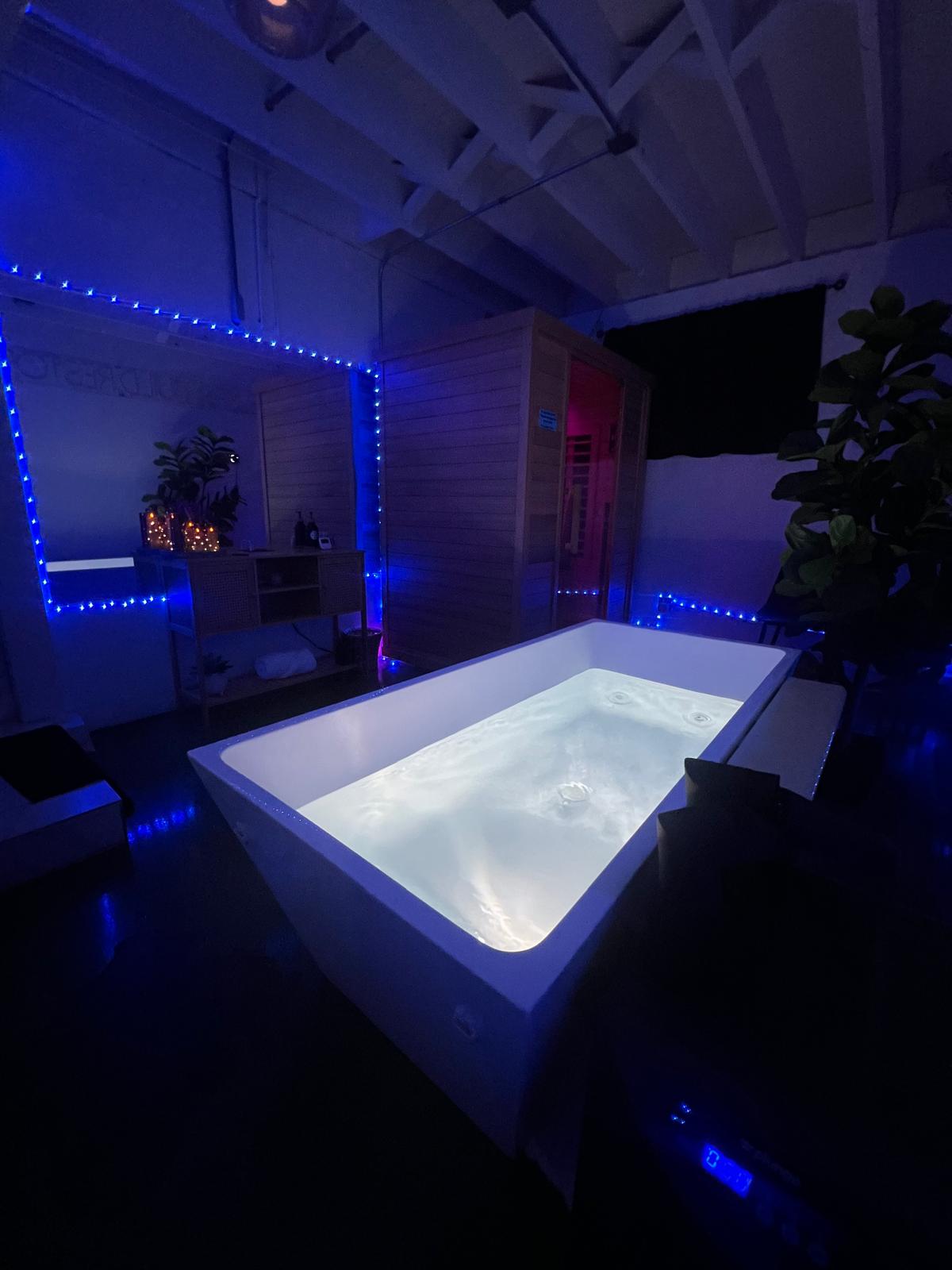 Sunlighten full-spectrum infrared sauna at Joe's Posture Reset Santa Monica